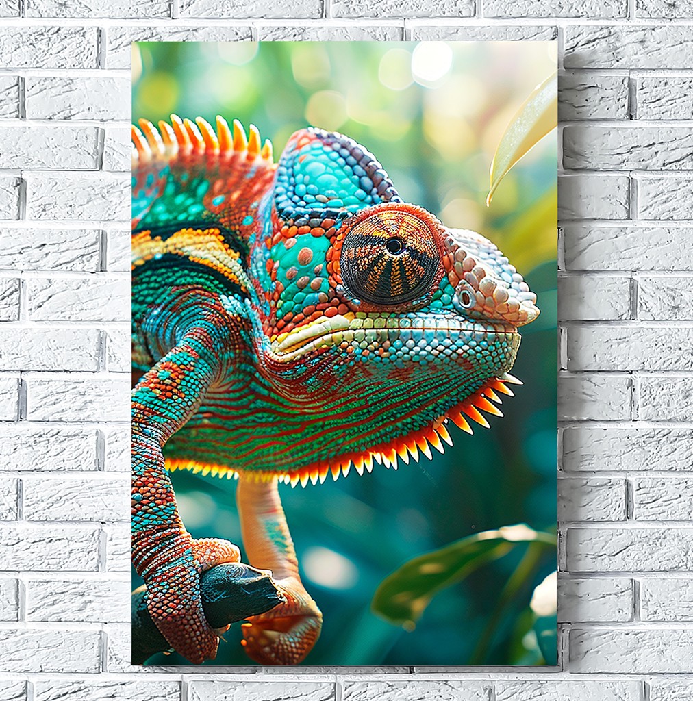 Lizard Metal Print