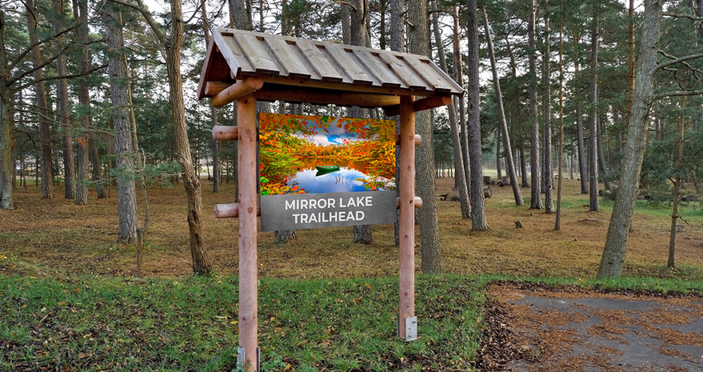 Lake Sign